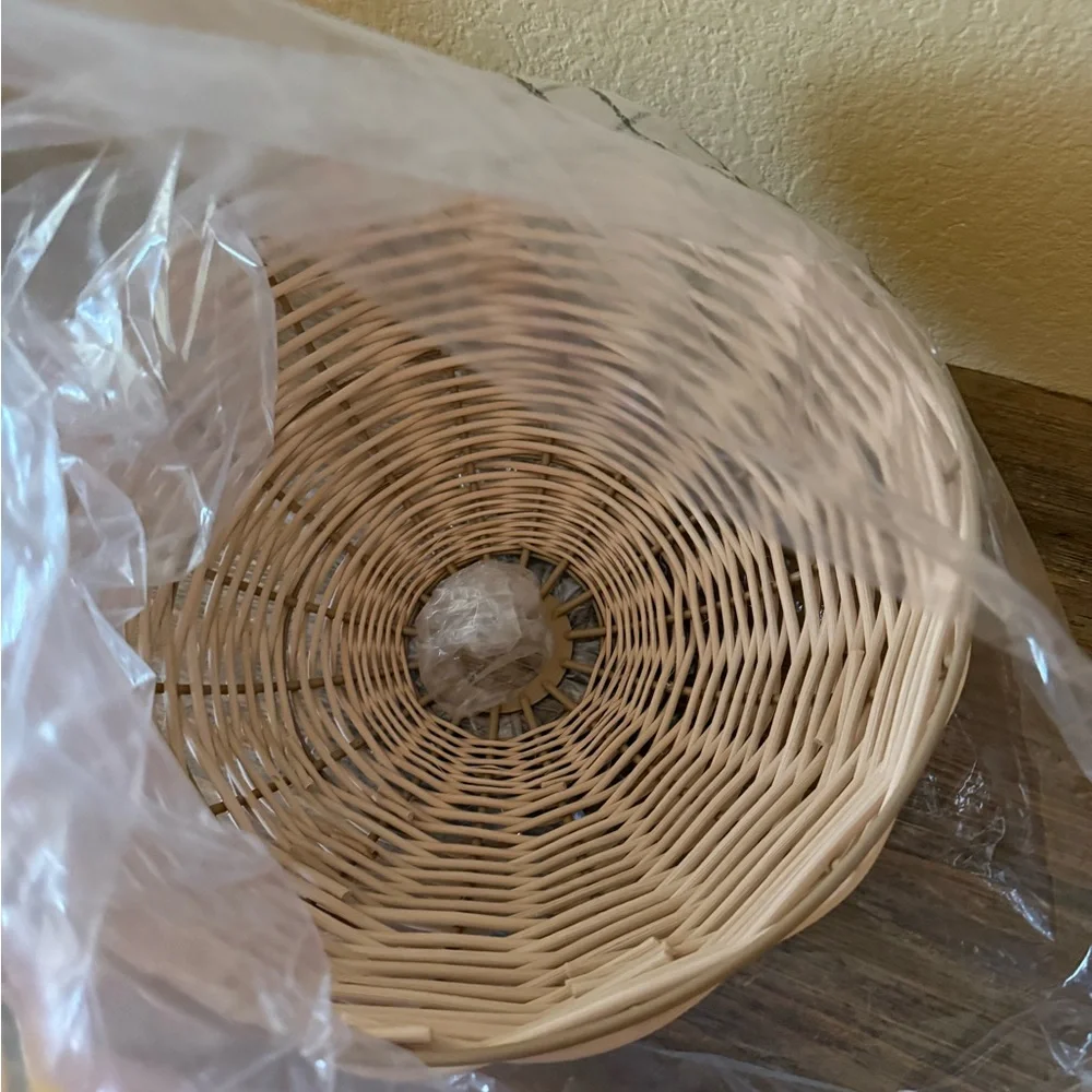 Natural Rattan Ceiling Fan Light Cover - Neutral
